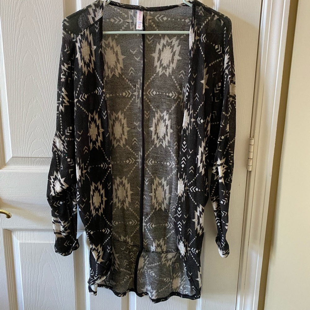 Large Aztec cardigan